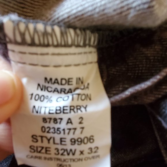 Red Camel Niteberry Denim Jeans 32x 32 - Picture 5 of 9